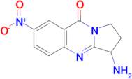 3-Amino-7-nitro-2,3-dihydropyrrolo[2,1-b]quinazolin-9(1h)-one