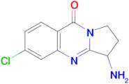 3-Amino-6-chloro-2,3-dihydropyrrolo[2,1-b]quinazolin-9(1h)-one