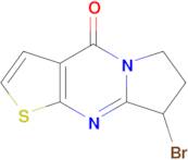 8-Bromo-7,8-dihydropyrrolo[1,2-a]thieno[2,3-d]pyrimidin-4(6h)-one