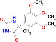 5-Methyl-5-(3,4,5-trimethoxyphenyl)imidazolidine-2,4-dione