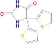 5,5-Di(thiophen-2-yl)imidazolidine-2,4-dione