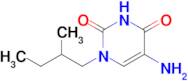 5-Amino-1-(2-methylbutyl)pyrimidine-2,4(1h,3h)-dione