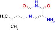 5-Amino-1-isopentylpyrimidine-2,4(1h,3h)-dione