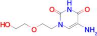 5-Amino-1-(2-(2-hydroxyethoxy)ethyl)pyrimidine-2,4(1h,3h)-dione