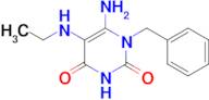 6-Amino-1-benzyl-5-(ethylamino)pyrimidine-2,4(1h,3h)-dione