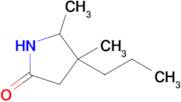 4,5-Dimethyl-4-propylpyrrolidin-2-one