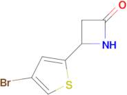 4-(4-Bromothiophen-2-yl)azetidin-2-one