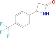 4-(4-(Trifluoromethyl)phenyl)azetidin-2-one