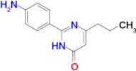 2-(4-Aminophenyl)-6-propylpyrimidin-4(3h)-one