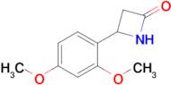 4-(2,4-Dimethoxyphenyl)azetidin-2-one