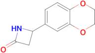 4-(2,3-Dihydrobenzo[b][1,4]dioxin-6-yl)azetidin-2-one