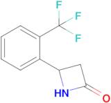 4-(2-(Trifluoromethyl)phenyl)azetidin-2-one