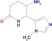 5-Amino-6-(1-methyl-1h-imidazol-5-yl)piperidin-2-one