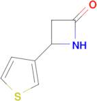 4-(Thiophen-3-yl)azetidin-2-one