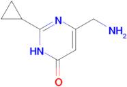 6-(Aminomethyl)-2-cyclopropylpyrimidin-4(3h)-one