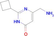 6-(Aminomethyl)-2-cyclobutylpyrimidin-4(3h)-one