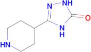 5-(Piperidin-4-yl)-2,4-dihydro-3h-1,2,4-triazol-3-one