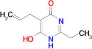 2-ethyl-6-hydroxy-5-(prop-2-en-1-yl)-1,4-dihydropyrimidin-4-one