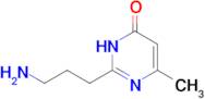 2-(3-Aminopropyl)-6-methylpyrimidin-4(3h)-one