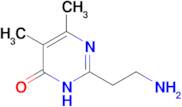 2-(2-Aminoethyl)-5,6-dimethylpyrimidin-4(3h)-one