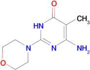 6-Amino-5-methyl-2-morpholinopyrimidin-4(3h)-one