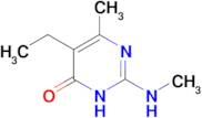 5-Ethyl-6-methyl-2-(methylamino)pyrimidin-4(3h)-one