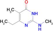 6-Ethyl-5-methyl-2-(methylamino)pyrimidin-4(3h)-one