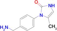 1-(4-(Aminomethyl)phenyl)-5-methyl-1,3-dihydro-2h-imidazol-2-one