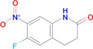 6-Fluoro-7-nitro-3,4-dihydroquinolin-2(1h)-one