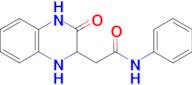 2-(3-Oxo-1,2,3,4-tetrahydroquinoxalin-2-yl)-n-phenylacetamide