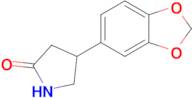 4-(Benzo[d][1,3]dioxol-5-yl)pyrrolidin-2-one