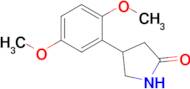 4-(2,5-Dimethoxyphenyl)pyrrolidin-2-one