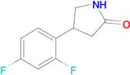 4-(2,4-Difluorophenyl)pyrrolidin-2-one