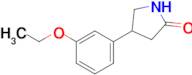 4-(3-Ethoxyphenyl)pyrrolidin-2-one