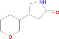 4-(Tetrahydro-2h-pyran-3-yl)pyrrolidin-2-one