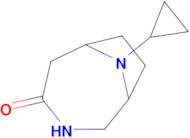 9-Cyclopropyl-3,9-diazabicyclo[4.2.1]nonan-4-one