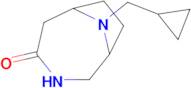 9-(Cyclopropylmethyl)-3,9-diazabicyclo[4.2.1]nonan-4-one