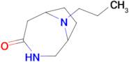 9-Propyl-3,9-diazabicyclo[4.2.1]nonan-4-one