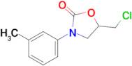 5-(Chloromethyl)-3-(m-tolyl)oxazolidin-2-one