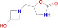 5-((3-Hydroxyazetidin-1-yl)methyl)oxazolidin-2-one