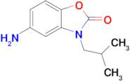 5-Amino-3-isobutylbenzo[d]oxazol-2(3h)-one