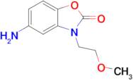 5-Amino-3-(2-methoxyethyl)benzo[d]oxazol-2(3h)-one