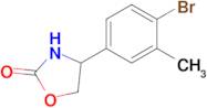4-(4-Bromo-3-methylphenyl)oxazolidin-2-one