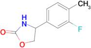 4-(3-Fluoro-4-methylphenyl)oxazolidin-2-one