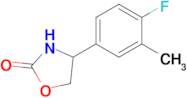 4-(4-Fluoro-3-methylphenyl)oxazolidin-2-one