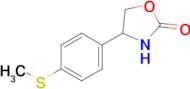 4-(4-(Methylthio)phenyl)oxazolidin-2-one