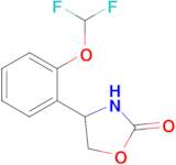 4-(2-(Difluoromethoxy)phenyl)oxazolidin-2-one