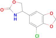 4-(7-Chlorobenzo[d][1,3]dioxol-5-yl)oxazolidin-2-one