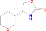 4-(Tetrahydro-2h-pyran-3-yl)oxazolidin-2-one