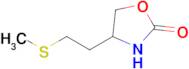 4-(2-(Methylthio)ethyl)oxazolidin-2-one
